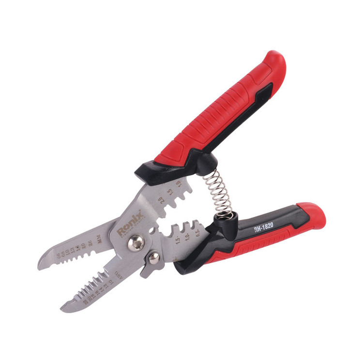 انبر سیم لخت کن رونیکس مدل RH-1820 سایز 7 اینچ