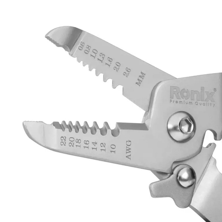 انبر سیم لخت کن رونیکس مدل RH-1820 سایز 7 اینچ